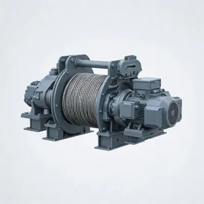 offshore crane electric winch range official
